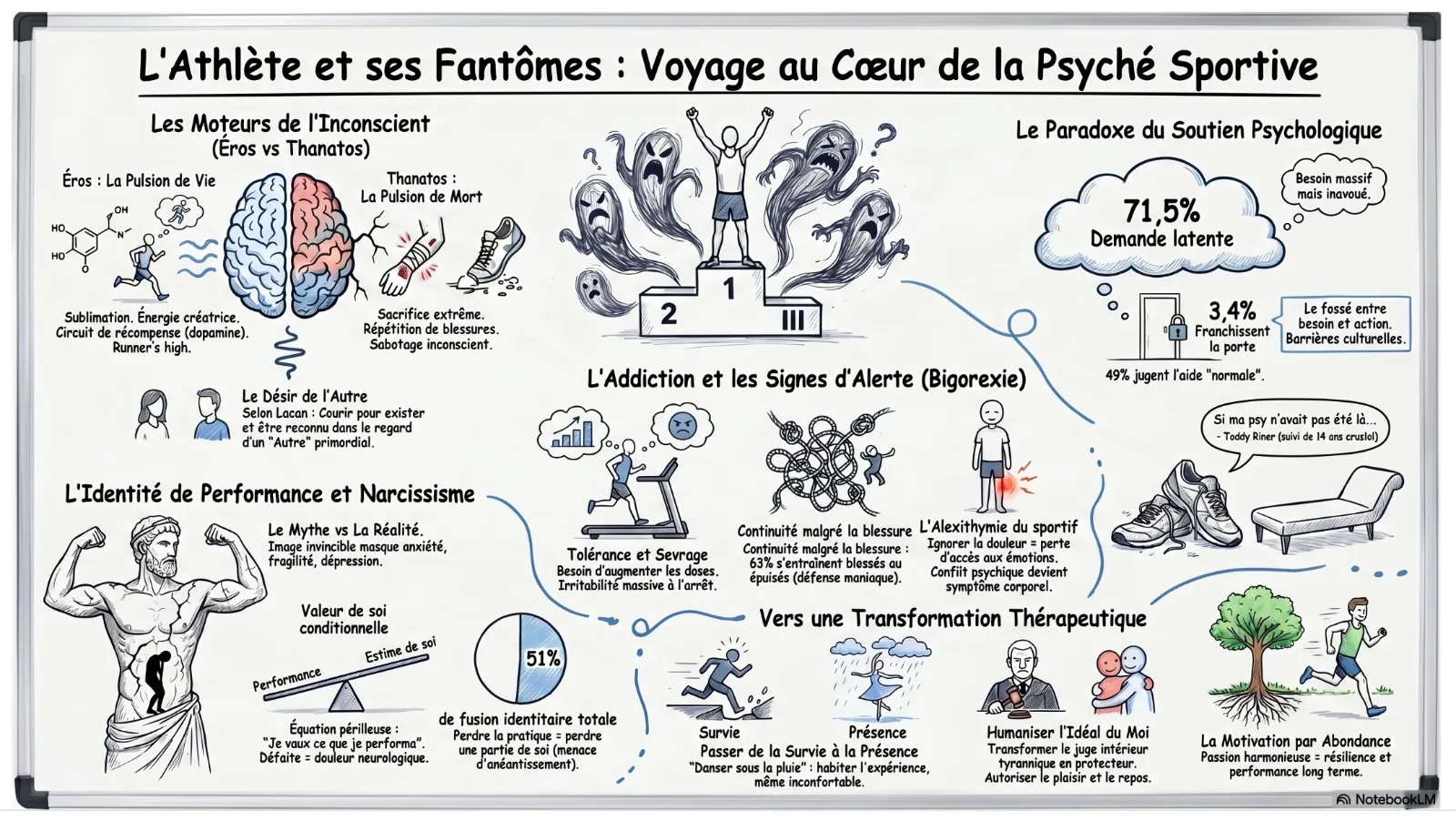 Le sportif et ses fantômes : psychologie et accompagnement du sportif
